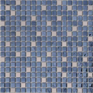 Стеклянная мозаика LeeDo Ceramica Teide серебристый 30,5x30,5 см