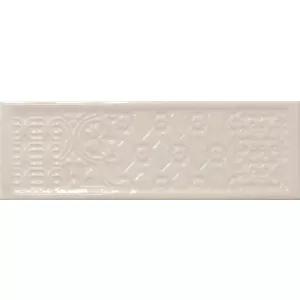 Керамическая плитка Cifre Rev. Decor titan ivory бежевый 10х30,5 см