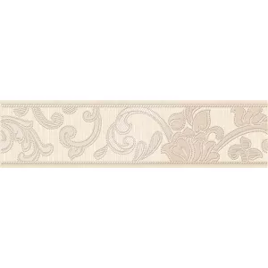 Керамическая плитка Бордюр Kerlife Florance marfil 31,5х8 см