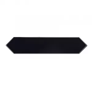 Керамическая плитка Equipe Arrow Black 25836 25х5x0,83 см