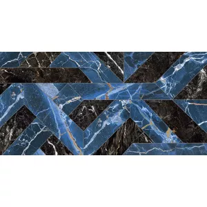 Керамогранит Naxos Rhapsody Outline blue lev ret 118716 120х60 см