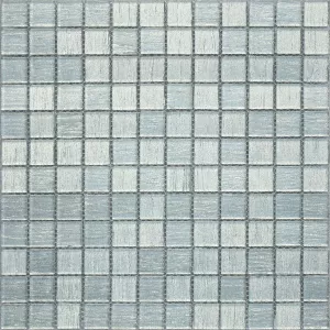 Стеклянная мозаика LeeDo Ceramica Silver Satin серый 29,8x29,8 см