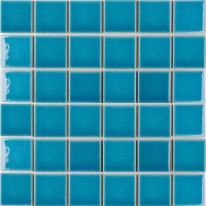 Керамическая мозаика Starmosaic Crackle Light Blue Glossy 30,6х30,6 см