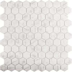 Противоскользящая мозаика Vidrepur Antislip Hex marbles Antid. 4300 31,7х30,7 см