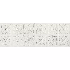 Плитка настенная Eurotile Ceramica Rebellion рельеф звезды 693 ROF1GY 1,32 м2 89,5х29,5 см