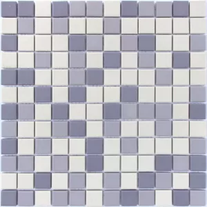 Керамогранитная мозаика LeeDo Ceramica Aquario сиренево-белый 30x30 см