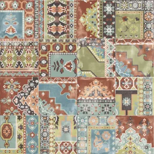 Керамогранит ABK Play Carpet Mix Multicolor натуральный 20x20 см