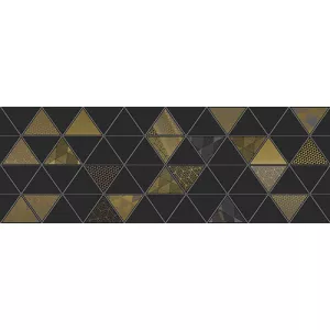 Керамическая плитка Декор Kerlife Magica nero 70,9х25,1 см