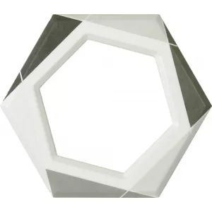 Керамическая плитка Fanal Lino Dec. Frame gris 24,7х21,5 см