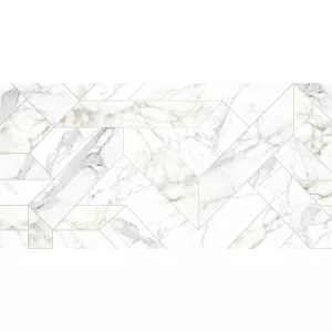Керамогранит Naxos Rhapsody Outline white lev ret 118713 120х60 см